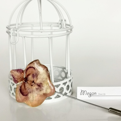 Meganflo Орхидея брошка - игла