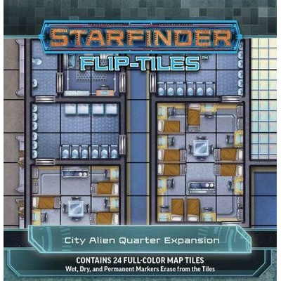 Paizo Publishing Starfinder Flip-Tiles: City Alien Quarter Expansion