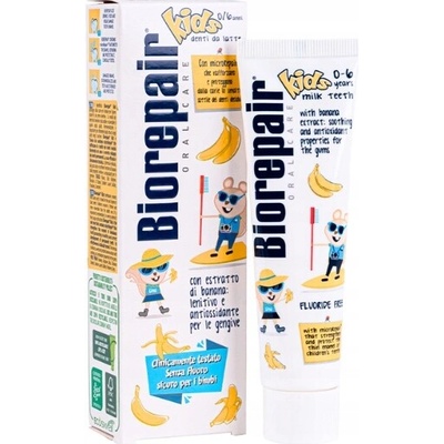Biorepair Kids 0-6 rokov pre deti banánová 50 ml