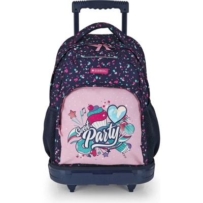 Gabol Party ученическа раница с колелца с едно отделение