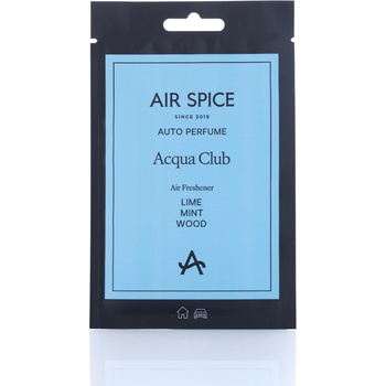 AIR SPICE АРОМАТИЗАТОР air spice ХАРТИЕН aqua club (asp42)