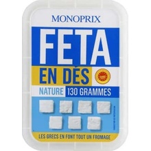 Monoprix Přírodní Feta sýr kostky 130 g