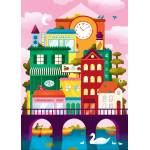 Pieces & Peace - Puzzle The City on Water - 500 piese