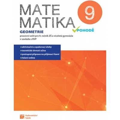 Matematika v pohodě 9 - Geometrie - pracovní sešit