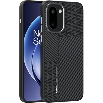 OnePlus Магнитен Калъф ABEEL за OnePlus 15R 5G / Ace 6T 5G / Ace 6 5G - PC+TPU, Алуминиева сплав, PU кожа, Вкл. Протектор - Черен и Черен/Зелен
