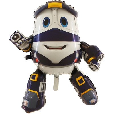 Balón fóliový 87,5 cm Robot vlak Kay