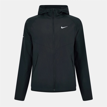 Nike Яке Nike Miler Men's Repel Running Jacket - Black/Reflect