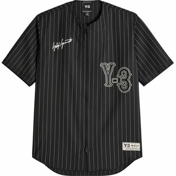 Y3 Бейзболна фланелка Y3 Mens Elite Baseball Shirt - Black