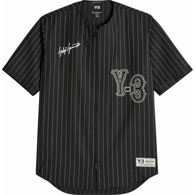 Y3 Бейзболна фланелка Y3 Mens Elite Baseball Shirt - Black
