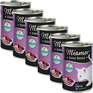 Miamor Feine Beute с патица 6 x 400 г