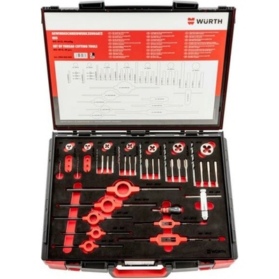 Würth Sada nářadí pro řezání závitů HSS 44ks - 5964065244