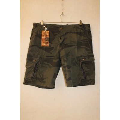 Šortky Loshan dark camo