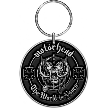 Přívěsek na klíče Motörhead The World Is Yours Keyring