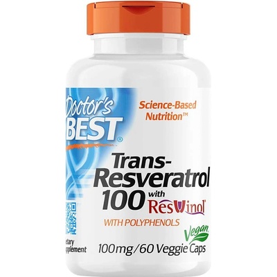 Doctor's Best Trans-Resveratrol 100 mg 60 Veggie kapsúl