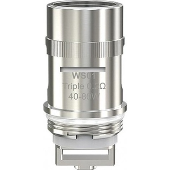 Wismec WS01 Triple žhaviaca hlava nerez 0,2ohm