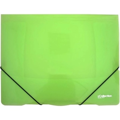 E-collection Гумена папка e-collection a/4 пластмаса зелена 2-590 (2-590)