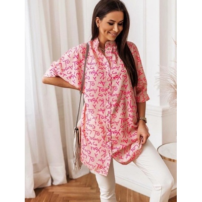 Beige shirt Cocomore cmgKL373.S14 tmavočervené ružové