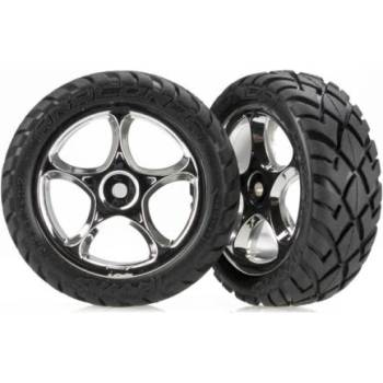 Traxxas колело 2.2", джанта Tracer Chrom, гума Anaconda (2) (предни)