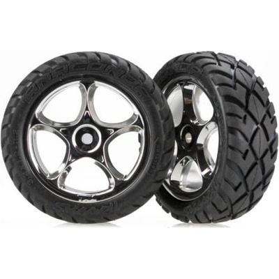 Traxxas колело 2.2", джанта Tracer Chrom, гума Anaconda (2) (предни)