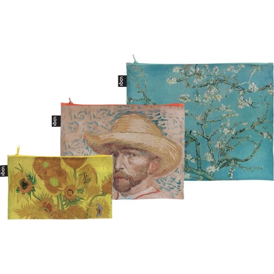 LOQI Чантичка за кръста Museum Van Gogh от рециклиран материал 3 бр (ZP.MU.VR)