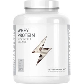 Battery Nutrition Whey Protein [1800 грама] Страчиатела с кокос