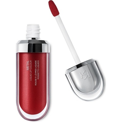 Kiko Milano Metal Liquid Lip Colour vysoce pigmentovaná metalická tekutá rtěnka 06 Bordeaux 6,5 ml