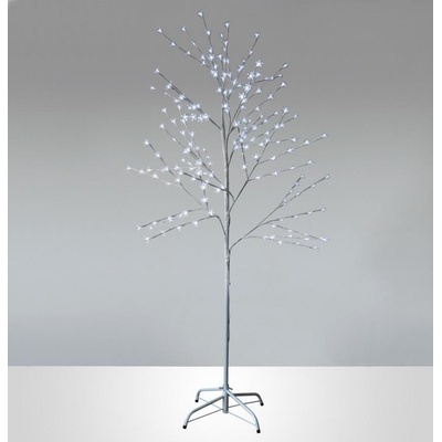 MagicHome Strom Cherry Tree 180 cm biely LED studená biela 230 V IP44 exteriér Strom Cherry Tree 180 cm biely LED studená biela 230 V IP44 exteriér