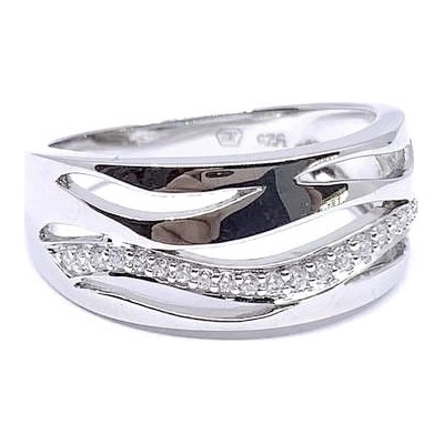 Jan Kos jewellery Stříbrný prsten MHT 3054 SW