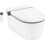 Hansgrohe LavaPura Element S - Тоалетна чиния с биде, SoftClose, AquaHelix Flush, HygieneEffect, SmartClean, бяла 63021450 (63021450)