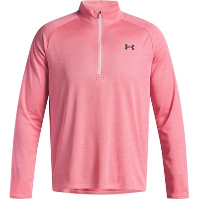 Under Armour Tech ½ Zip Long Sleeve Mens - Prime Pink