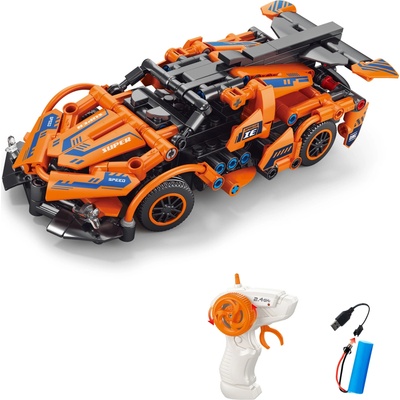 Wiky RC Auto oranžové RC na diaľkové ovládanie 18,5 cm 319 ks