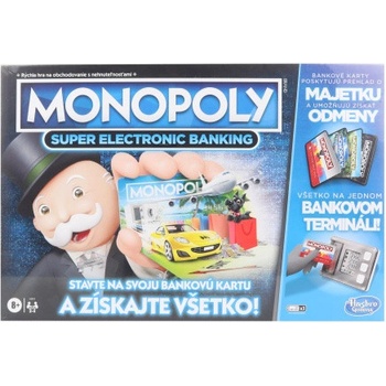Hasbro Monopoly Super elektronické bankovníctvo