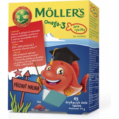Möller`s želé rybičky 45 želé