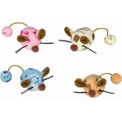 Nobby Plush Mouse Catnip - Мишка със звънче 2 бр