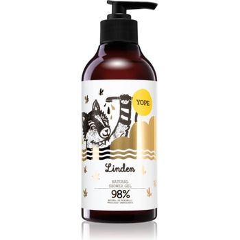 YOPE Linden душ гел - грижа 400ml