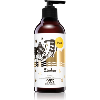 YOPE Linden душ гел - грижа 400ml