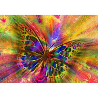 Bluebird Puzzle - Puzzle Colorful Butterfly II 1000 - 1 000 piese