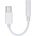 Grundig Аудио адаптер Grundig - 15246, USB-C/3.5 mm, бял (15246)