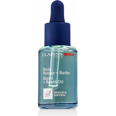 Clarins ClarinsMen Shave and Beard Oil olej na holenie a fúzy 30 ml