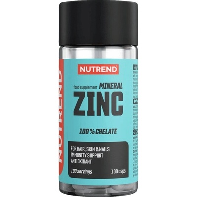 Nutrend Mineral Zinek 100% Chelate 100 kapsúl
