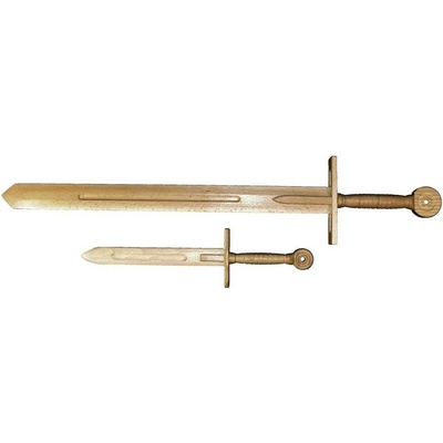Ceeda Cavity přírodní dřevěný meč a dýka