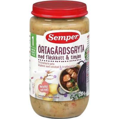 Semper Ястие Semper - Задушено по градинарски, 235 g (9609)