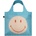 LOQI Чанта тип торба LOQI Artist Smiley геометрична шарка от рециклиран материал (SM.GE.R)