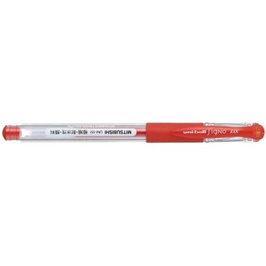 uni Гел писалка, 0, 25 мм, капачка, UNI "UM-151 Signo DX", червена 572859000 (572859000)