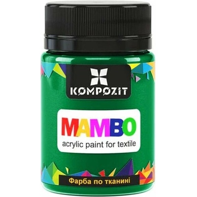 Mambo farba na textil a kožu 50 ml 12 zelená špeciálna
