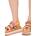 Kurt Geiger London сандали с платформа дамски кожени Octavia Sling Flatform (5612499109)