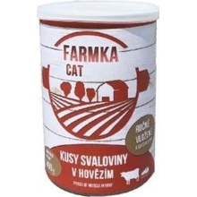 Sokol Falco FARMKA CAT kusy svaloviny v hovädzom 400 g