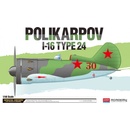 Academy Model Kit letadlo 12314 Polikarpov I-16 Type 24 LE: 36-12314 1:48
