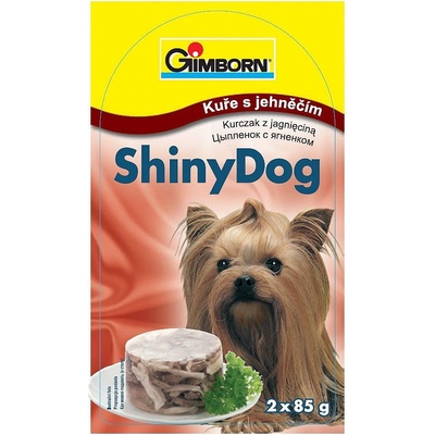 ShinyDog Adult kuracie a jahňacie 2 x 85 g
