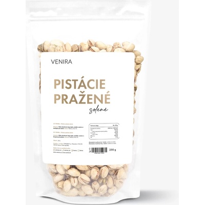 VENIRA pistácie pražené solené 250 g